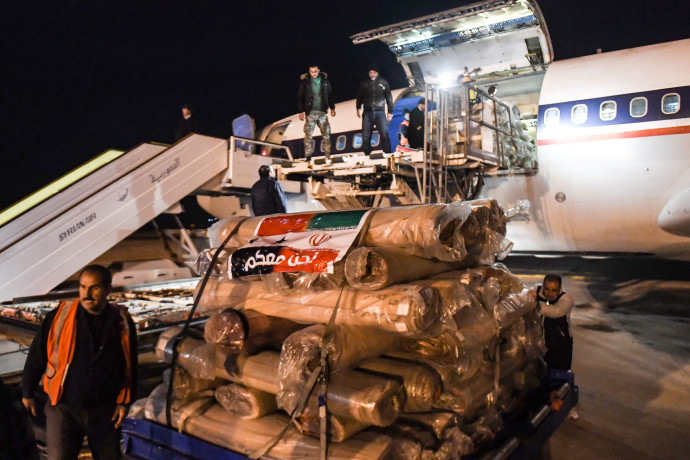 L'aide humanitaire de l'Iran à la Syrie (Photo : AFP via Getty Images)