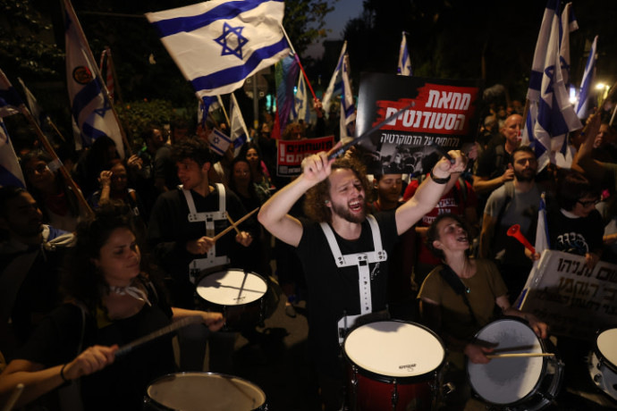 מפגינים בירושלים