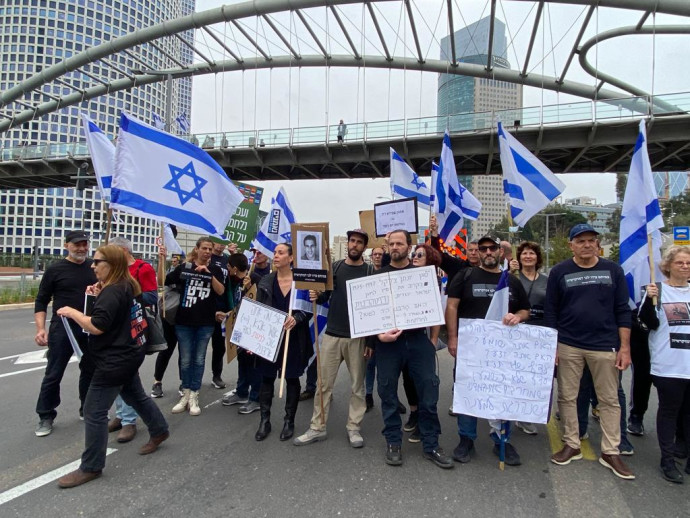 המחאה נגד הרפורמה המשפטית בתל אביב