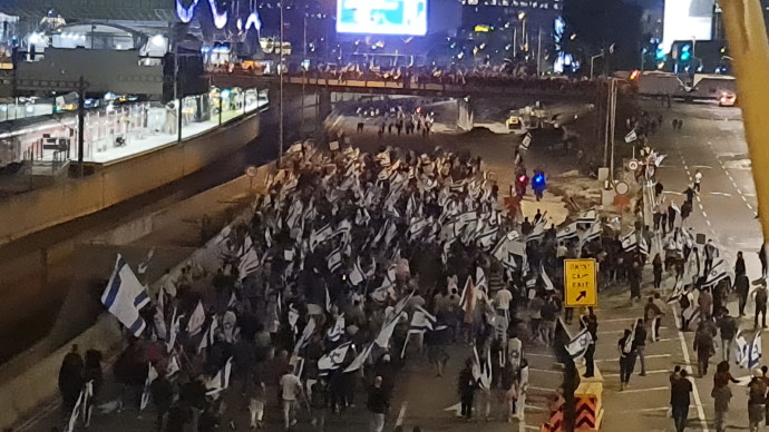 איילון צפון חסום כבר למעלה משעה 