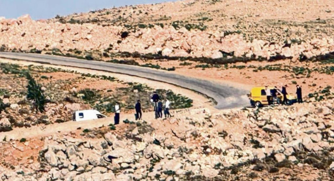 אנשי חיזבאללה בסמוך לגבול לבנון