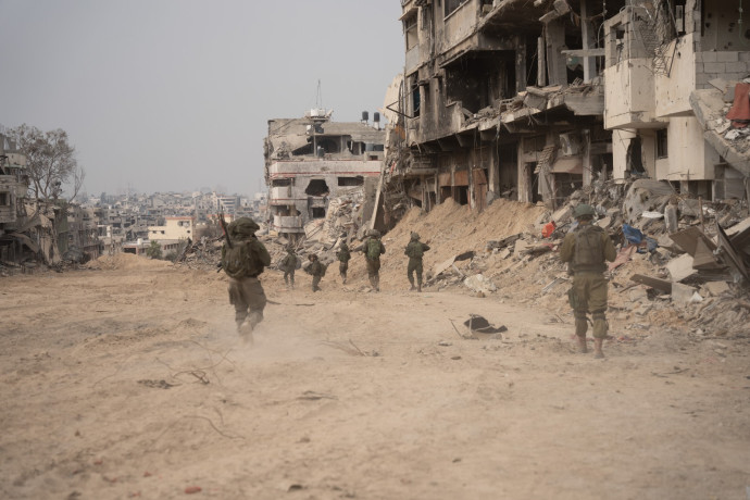 תמונות מפעילות כוחות צוות הקרב של חטיבת יפתח בעזה