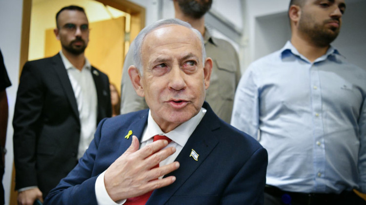 משפט נתניהו (צילום: ראובן קסטרו)