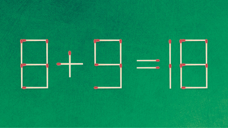 חידת גפרורים: הזיזו גפרור אחד כדי לפתור את החידה (צילום: מערכת מעריב)