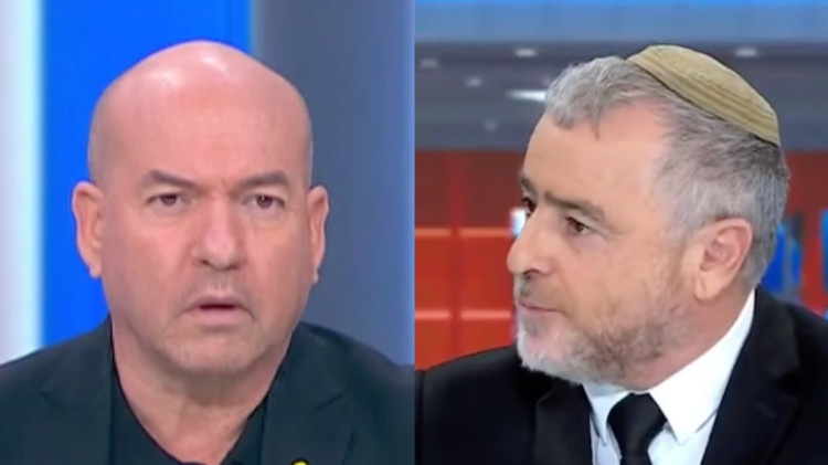 שמעון ריקלין, אייל ברקוביץ' (צילום: צילום מסך)