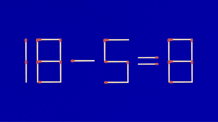 הזיזו גפרור אחד כדי לפתור את המשוואה (צילום: מערכת מעריב)