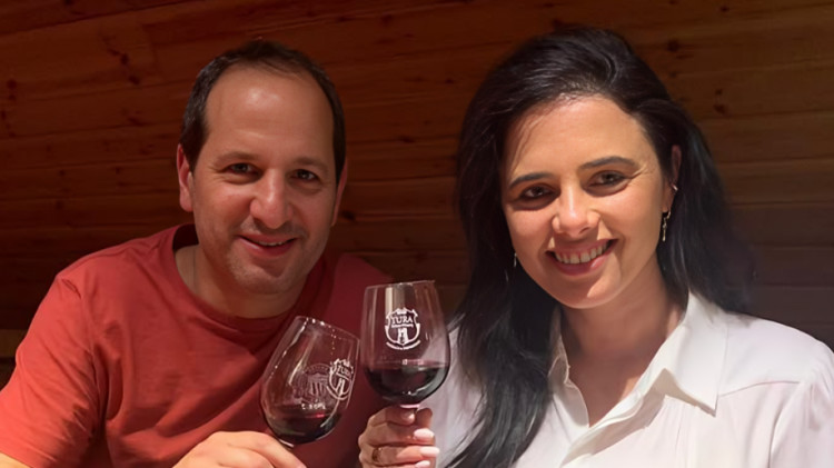 איילת שקד ובעלה אופיר (צילום: מתוך אינסטגרם)