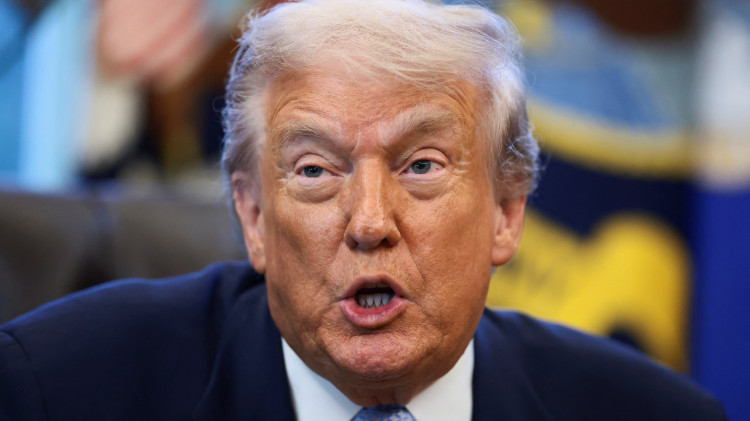 דונלד טראמפ (צילום: REUTERS/Evelyn Hockstein)