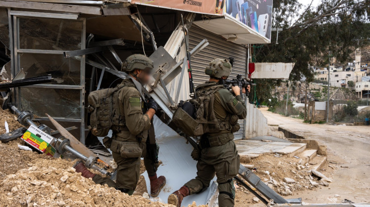 פעילות כוחות צה"ל באיו"ש (צילום: דובר צהל)