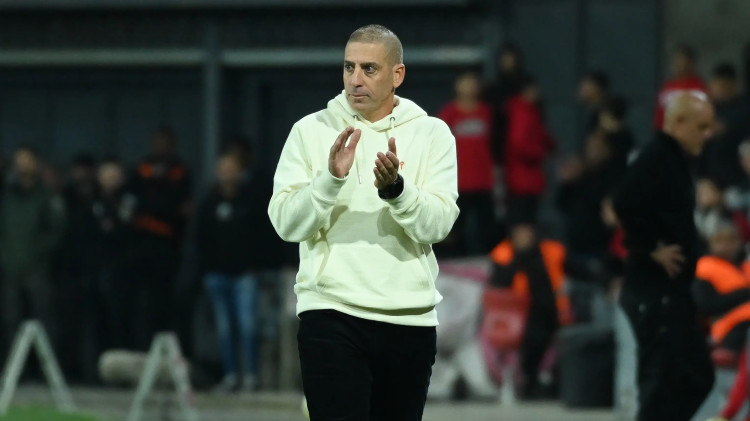 מאמן הפועל באר שבע, רן קוז'וך (צילום: ברני ארדוב)