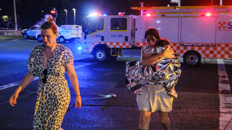 זירת הפיגוע באוסטרליה (צילום: George Chan)