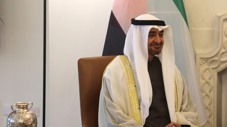 נשיא איחוד האמירויות, מוחמד בן זאיד אל-נהיאן (צילום: REUTERS/Yiannis Kourtoglou)