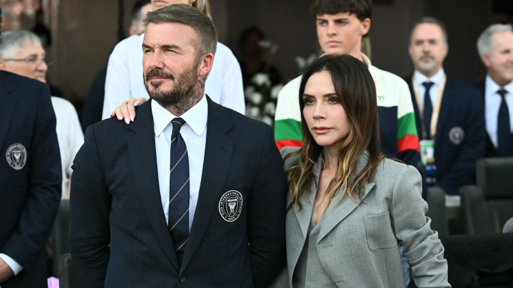 ויקטוריה ודיוויד בקהאם (צילום: Chandan Khanna / AFP via Getty Images)