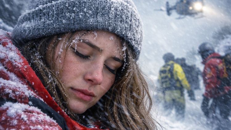 מתה בקור (צילום: AI)