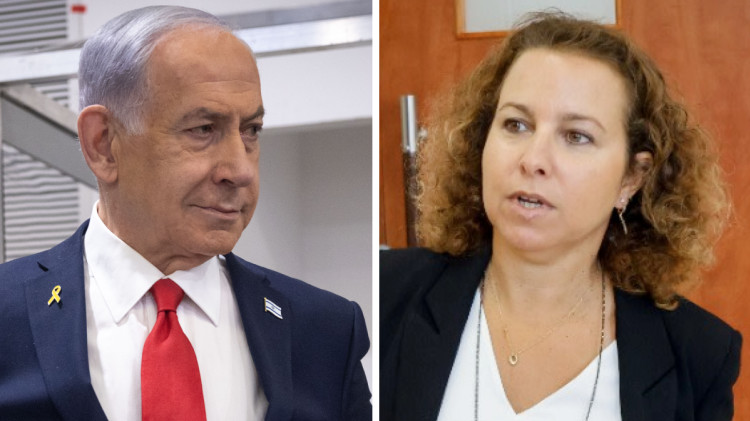 בנימין נתניהו, יהודית תירוש (צילום: אוליביה פיטוסי, פלאש 90,מרים אלסטר פלאש 90)