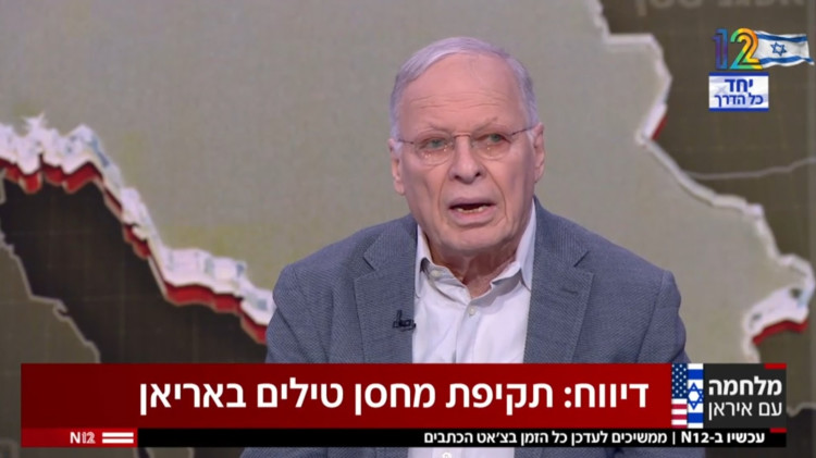 אהוד יערי (צילום: צילום מסך קשת 12)