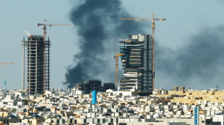 ירי טילים איראניים על סעודיה, ערב הסעודית (צילום: רויטרס)
