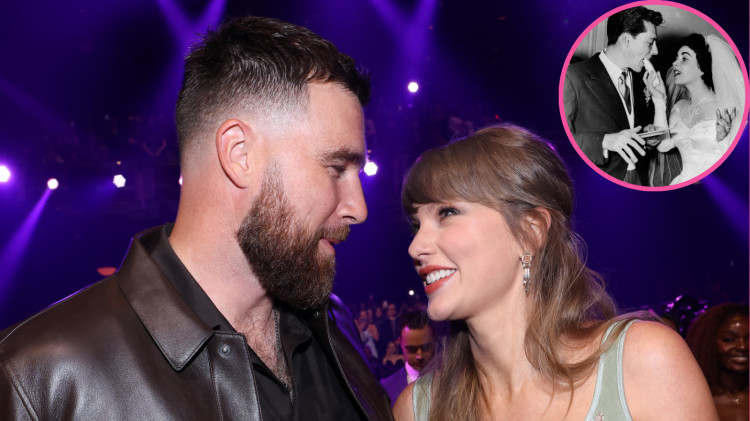 טיילור סוויפט וההשראה לשמלת הכלה שלה  (צילום: Keystone/Getty Images,Kevin Mazur/Kevin Mazur/Getty Images for iHeartRadio)