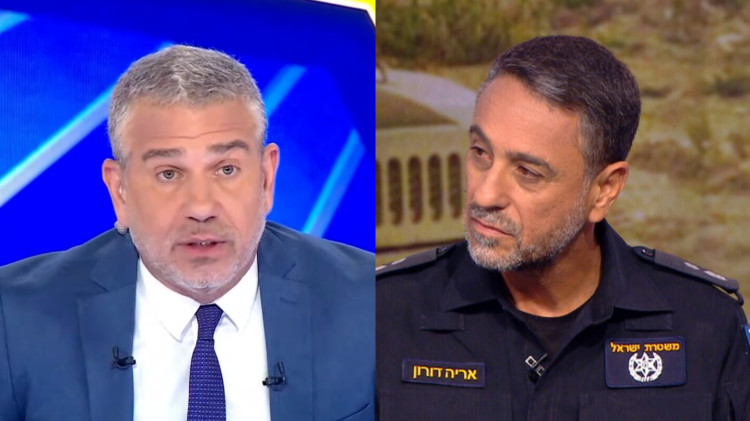 אריה דורון, ינון מגל (צילום: צילום מסך ערוץ 12, צילום מסך ערוץ 14)