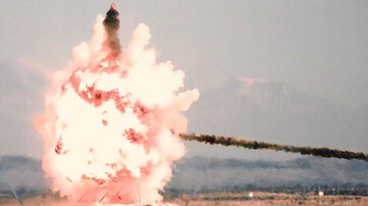 ניסוי טיל נ"ט קראוק של רוקסטאן הטורקית (צילום: צילום מסך יוטיוב)