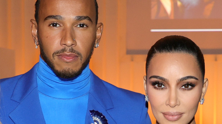 קים קרדשיאן, לואיס המילטון (צילום: Jamie McCarthy/Getty Images for WSJ. Magazine Innovators Awards)