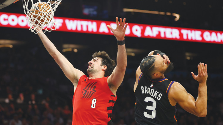 פורטלנד נגד פיניקס (צילום: רויטרס)