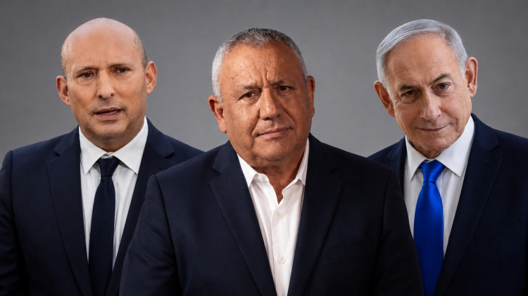 בנימין נתניהו, גדי איזנקוט, נפתלי בנט (צילום: אבשלום ששוני,פלאש 90,יונתן זינדל, פלאש 90)