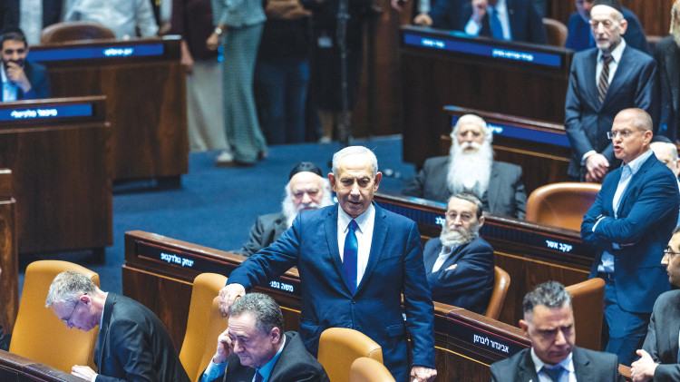 נתניהו - דיון בחוק העריקים - יולי 2026 (צילום: חיים גולדברג פלאש 90)