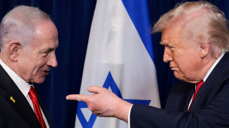פגישת נתניהו-טראמפ (צילום: REUTERS/Jonathan Ernst/File Photo)