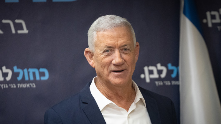 בני גנץ (צילום: יונתן זינדל פלאש 90)