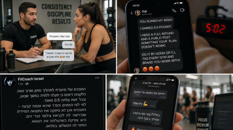 ניסתה לעקוץ ונכשלה (צילום: עיבוד מחשב: מעריב אונליין)