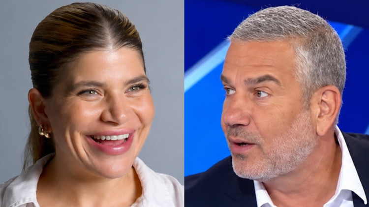 ג׳קי אזולאי, ינון מגל (צילום: ערוץ 12,ערוץ 13)
