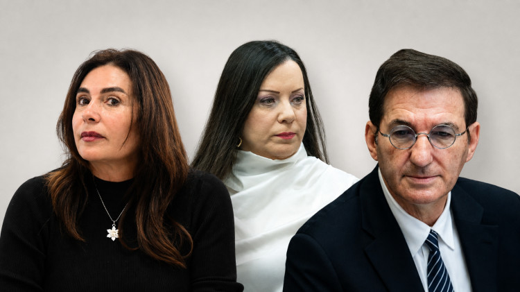 טלי גוטליב, מירי רגב, בועז ביסמוט (צילום: אבשלום ששוני,יונתן זינדל, פלאש 90)