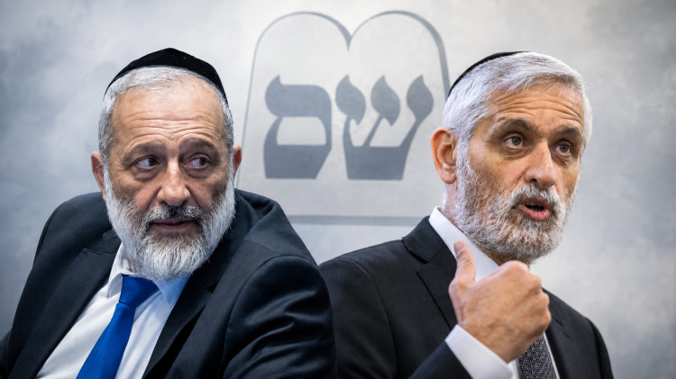 אלי ישי ואריה דרעי (צילום: יונתן זינדל פלאש 90)