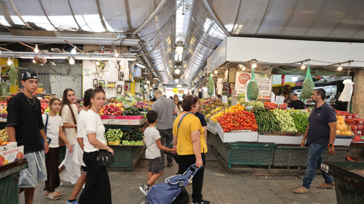 שוק מחנה יהודה, ירושלים (צילום: מרק ישראל סלם)