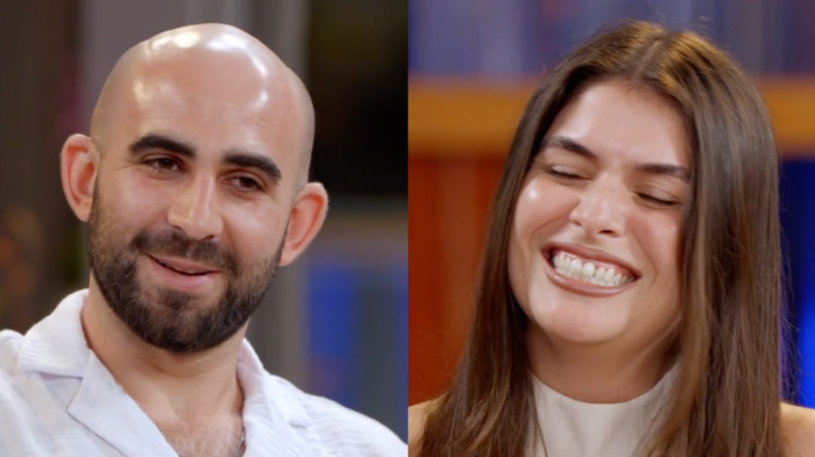 חתונה ממבט ראשון 2026: נוי ואביתר (צילום: צילום מסך קשת 12)