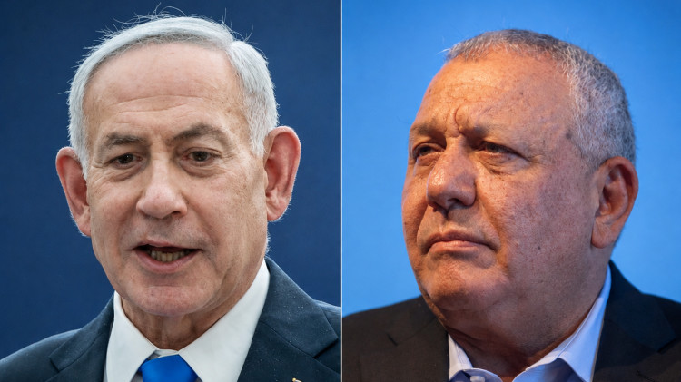גדי איזנקוט, בנימין נתניהו (צילום: מרים אלסטר, פלאש 90,חיים גולדברג, פלאש 90)