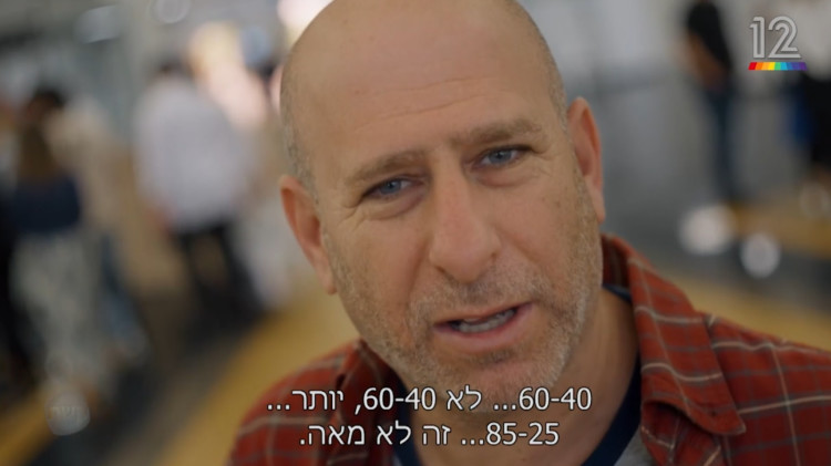 חנוך דאום, "החיים הם תקופה קשה" (צילום: צילום מסך קשת 12)
