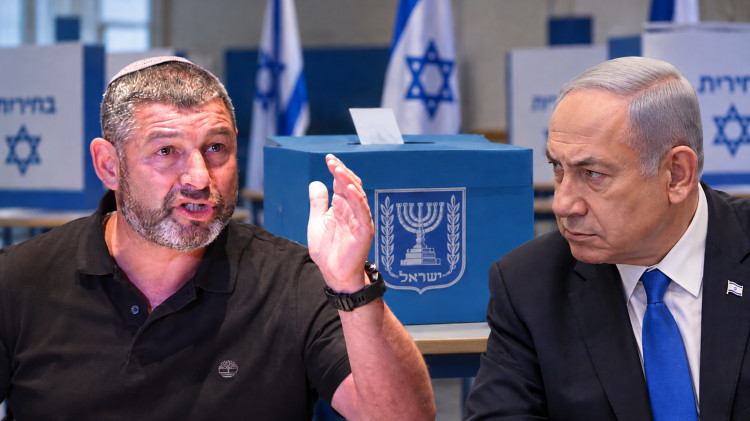 בנימין נתניהו ועופר וינטר (צילום: אבשלום ששוני ופלאש 90)