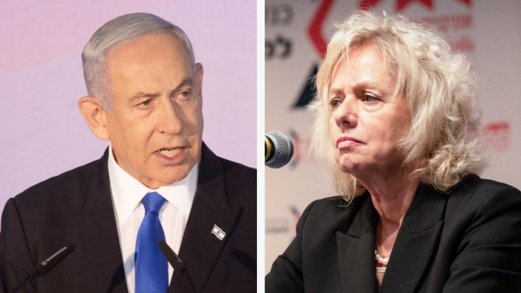 בנימין נתניהו, גלי בהרב-מיארה (צילום: אלכס קולומויסקי, פול ידיעות אחרונות,שיר תורם פלאש 90)