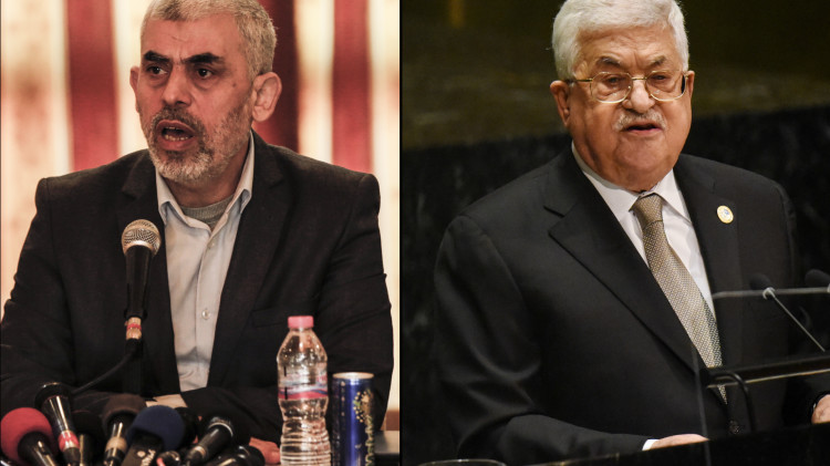 אבו מאזן, יחייא סינוואר (צילום: gettyimages)