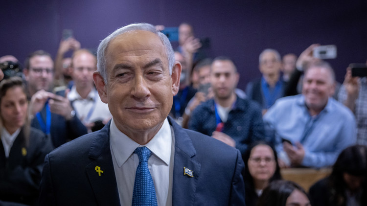 משפט נתניהו (צילום: חיים גולדברג, פלאש 90)