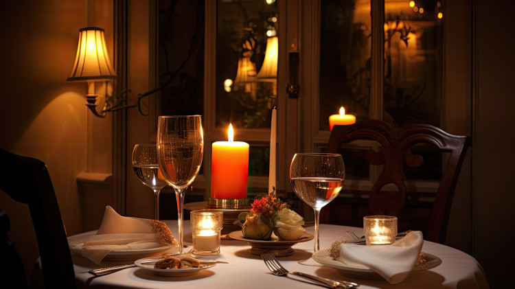 דייט, מסעדה (צילום: אינגאימג')