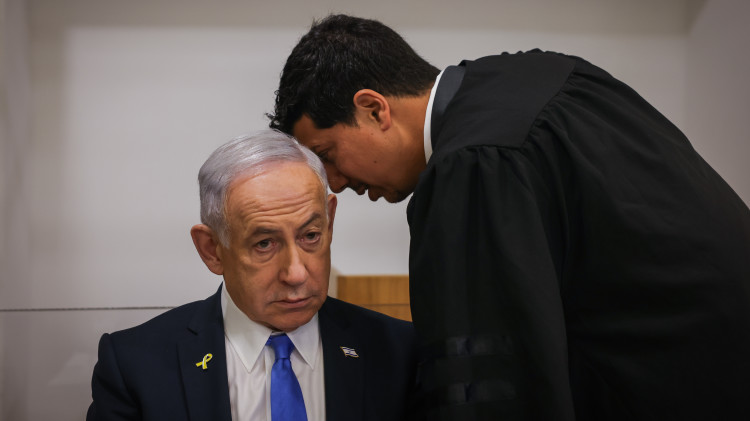 עמית חדד, בנימין נתניהו (צילום: מרים אלסטר, פלאש 90)