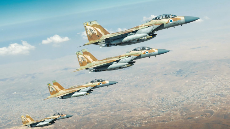 מטוסי חיל האוויר בשמיים (צילום: דובר צהל)