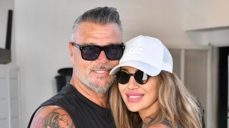 איציק זוהר ובת זוגו יפעת (צילום: פרטי)