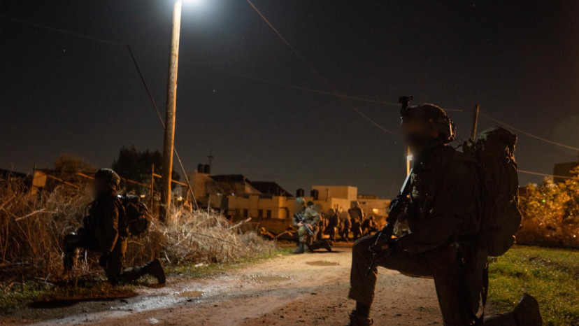 תיעוד ממבצע צה"ל ביהודה ושומרון  (צילום: דובר צהל)