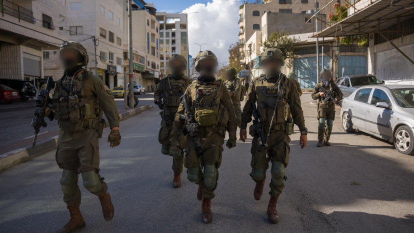 כוחות צה"ל באיו"ש (צילום: דובר צה"ל)