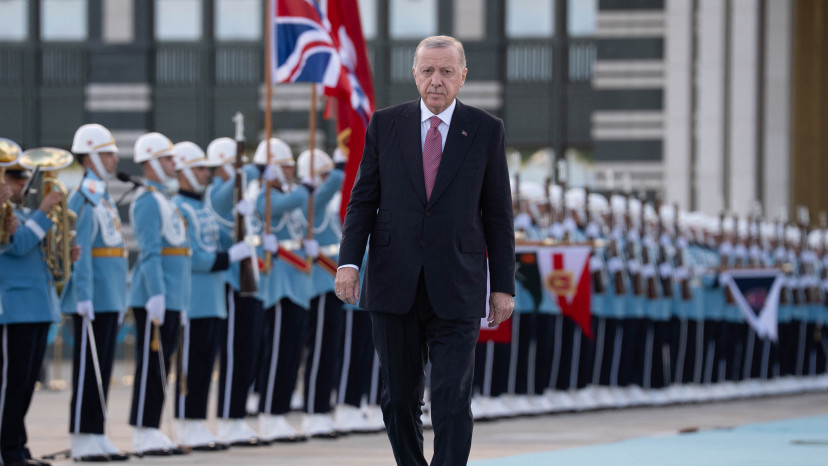 רג'פ טאיפ ארדואן (צילום: STEFAN ROUSSEAU/POOL/AFP via Getty Image)