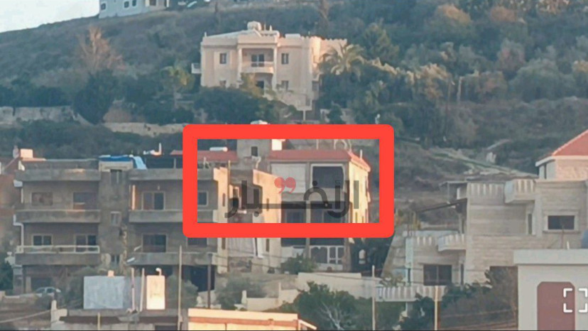 הבניין אותו מתכנן צה"ל לתקוף בדרום לבנון (צילום: רשתות ערביות)